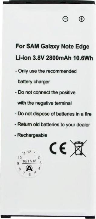 Actual product image AccuCell Galaxy Note Edge battery, EB-BN915B