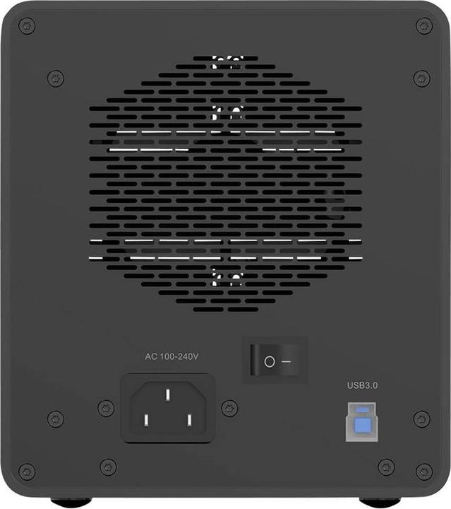 Image du produit Renkforce RF-6647598 8.9 cm (3.5 Zoll) Festplattengehäuse 4 Bay 3.5 Zoll USB-A ( (3.5")