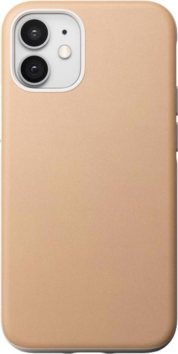 Actual product image Nomad Rugged Case Natural Leather iPhone 12 Mini (Apple iPhone 12 mini)