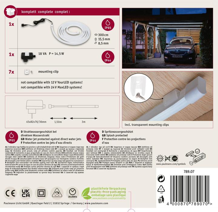 Produktbild Paulmann LED-Stripe (Tageslicht, 300 cm, Indoor)