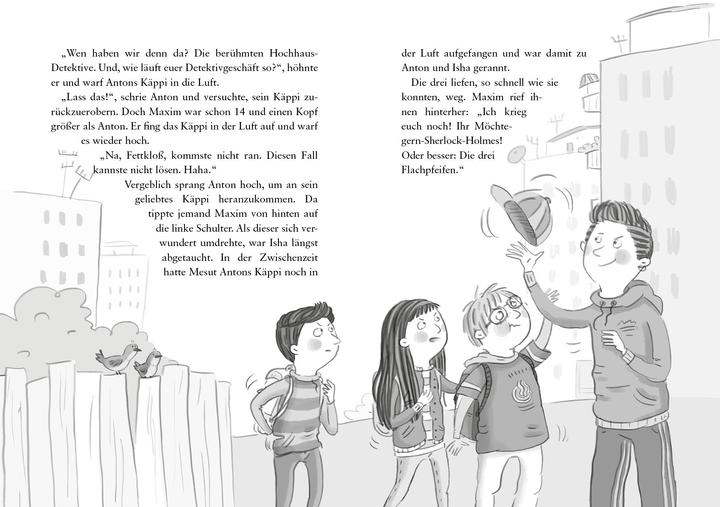 Produktbild Die Hochhaus-Detektive Bd02 - Achtung, Handyfalle! (Deutsch, Elli Bruder, Johanna Lindemann, 2023)