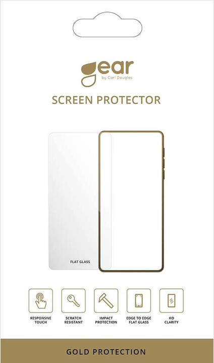 Image du produit Carl GEAR Verre Prot. Plat 2.5D GOLD (1 pièce(s), Samsung Galaxy A34 5G)