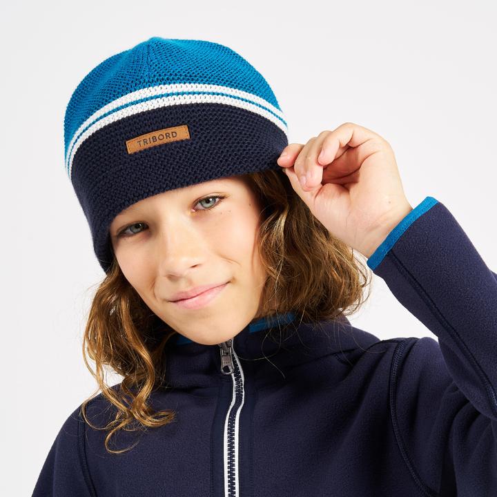 Produktbild Tribord Segelmütze Kinder warm winddicht - 100 blau (One Size)