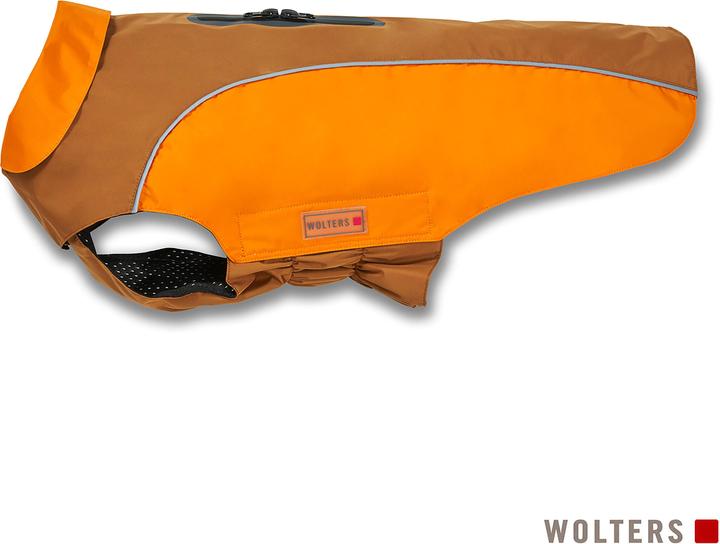 Wolters Impermeabile Easy Rain per Pug & Co. 40 cm marrone/arancio (40, Cappotto per cani)