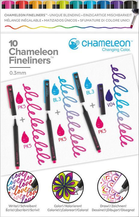 Produktbild Chameleon Fineliner Changing Color (Mehrfarbig, 10 x)