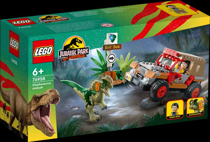 Actual product image LEGO Ambush of the Dilophosaurus (76958, LEGO Jurassic World)