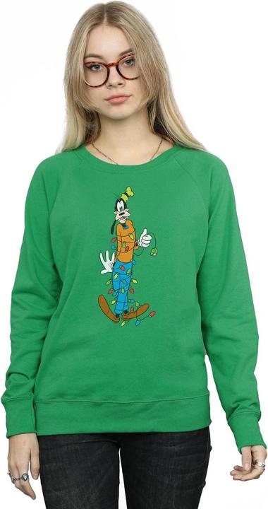 Immagine prodotto Disney Goofy Christmas Lights Felpa Donna (L)