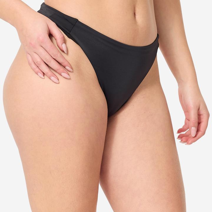 Produktbild Olaian Bikini-Hose Damen String Nais schwarz (40, 42)