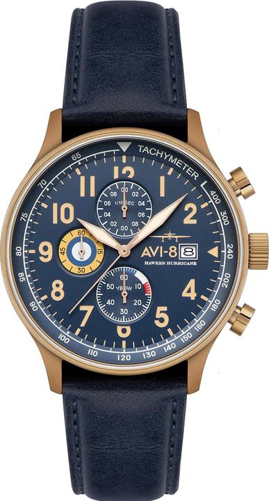 Actual product image AVI-8 AV-4011-0Q (Chronograph, 43 mm)