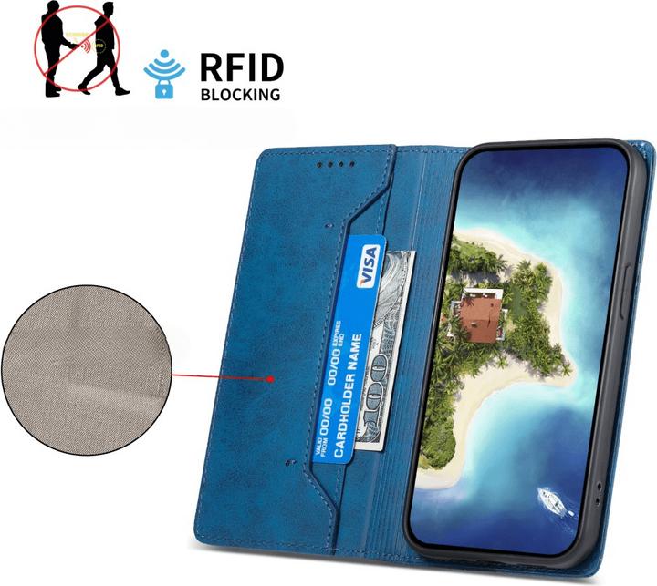Image du produit Cover-Discount Galaxy A56 5G - Flip Case mit RFID Blocker (Samsung Galaxy A56)
