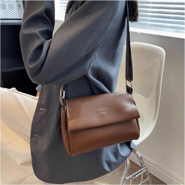 Produktbild Only-Bags.Store Vegane Ledertasche, braune Handtasche, brauner Schulranzen, vegane Ledertasche, vegane