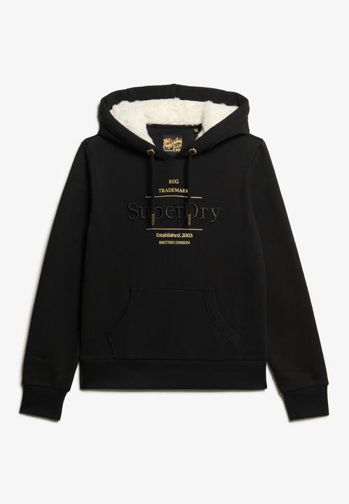 Actual product image Superdry 's hooded sweatshirt luxe metallic logo (XS)