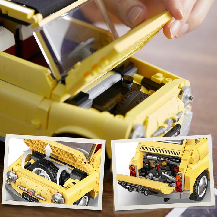 Image du produit LEGO Fiat 500 (10271, LEGO Creator Expert, LEGO difficiles à trouver)