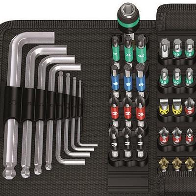 Produktbild Wera Kraftform Kompakt 100 (Innensechsrund TX M10, Innensechsrund TX M15, Innensechsrund TX M40, Innensechsrund TX M20, Innensechsrund TX M30, Kreuz Phillips PH M1, Kreuz Phillips PH M2, Innensechsrund TX M25, Kreuz Pozidriv PZ M1, Kreuz Pozidriv PZ M2, Kreuz Phillips PH M3, Kreuz Pozidriv PZ M3)