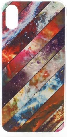 Produktbild Dulcii iPhone XS / X Slim Gummi Schutzhülle Streifen (Apple iPhone XS, Apple iPhone X)