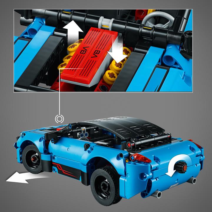 Actual product image LEGO car transporter (42098, LEGO Technic)