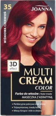 Productafbeelding Joanna Multi Cream Colour Haarverf 35 Kersenrood (35 Kersenrood)