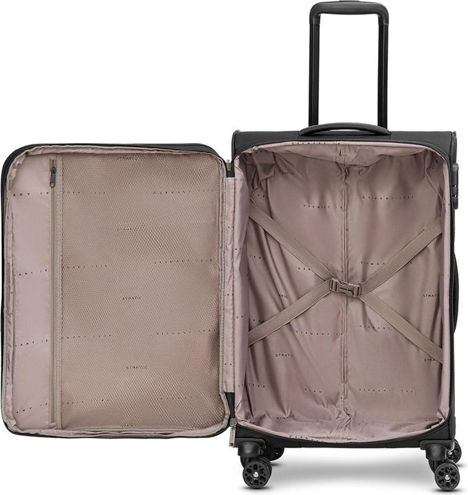 Produktbild Stratic taska 4-Rollen Kofferset 3tlg. mit Dehnfalte (233 l, XL (ab 115l))