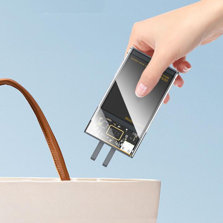 Actual product image Wekome Power bank Super Charging with int (10000 mAh, 20 W)