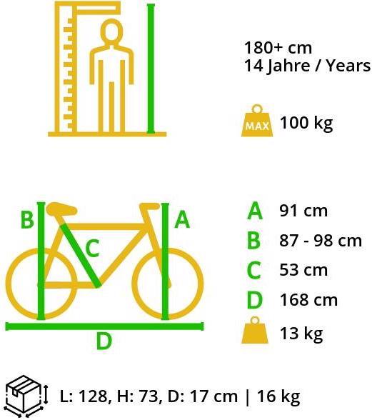 Produktbild Bikestar Citybike (53 cm)