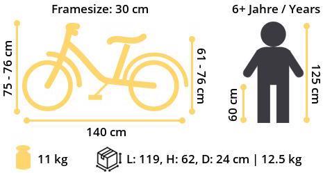 Actual product image Bikestar Fully (20")