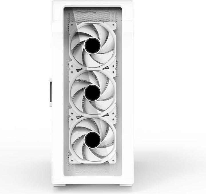 Produktbild Zalman PC case I3 Neo TG Mid Tower RGB fan x4, white (Mini-ITX, ATX)