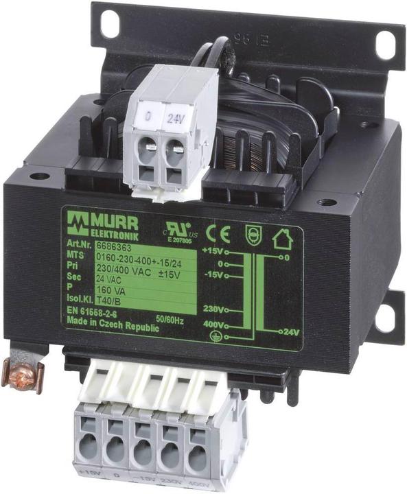 Murr Elektronik Single Phase Safety Transformer Series