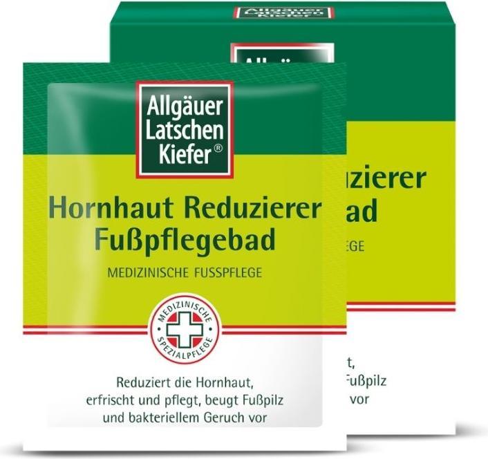Allgäuer Latschenk.Hornhaut Reduzierer Fusspflege, 10X10 g BAD (Hornhautentferner)