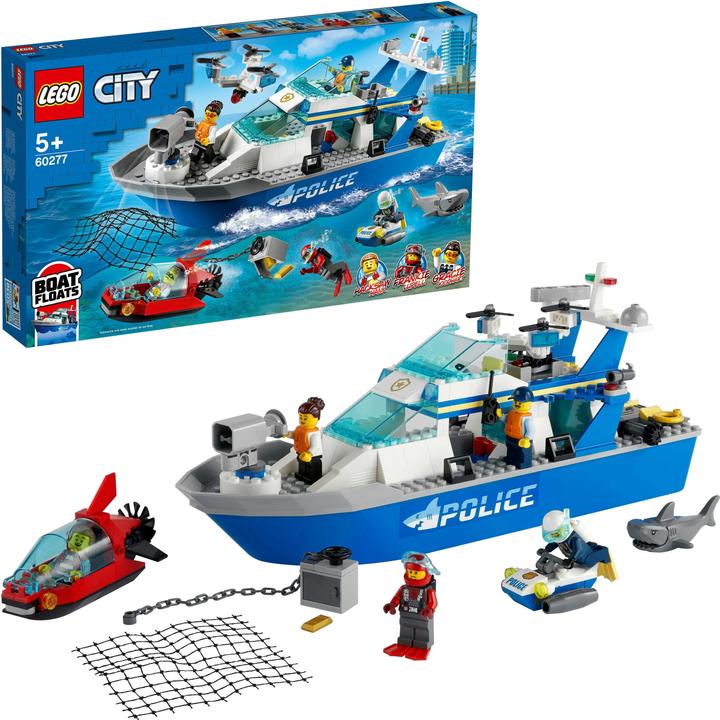 Image du produit LEGO City - Bateau de police (60277, LEGO City)