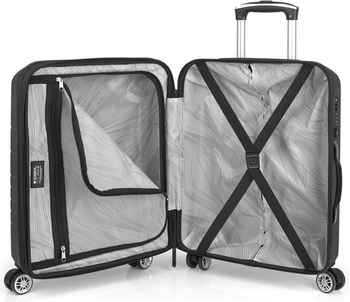 Produktbild Gabol Escape 4 Rollen Kabinentrolley S 54 cm mit Dehnfalte (40 l, Handgepäck (bis 50l))