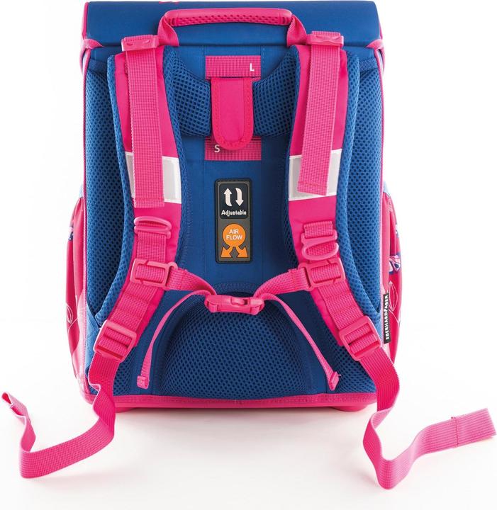 Actual product image EberhardFaber School desk set EFAlino butterfly 4-piece, blue / pink (18 l)