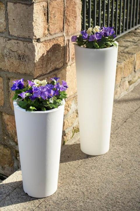 Productafbeelding Newgarden FICUS 60 LED bloempot, grote verlichte plantenbak voor tuin, terras E27 ø29x59cm IP6 (E27)