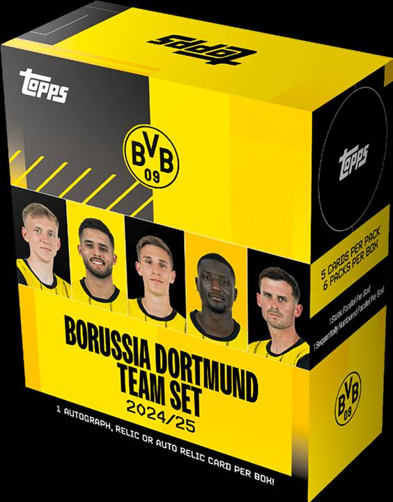 Produktbild Topps ToppsÂ® Borussia Dortmund Team Set 2024/25 (Booster Pack)