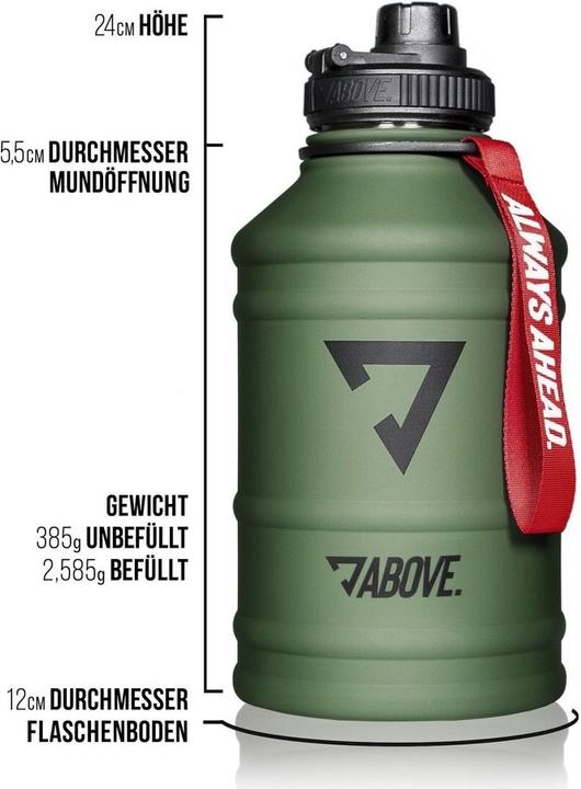 Immagine prodotto Above Bottiglia per bere (2.20 l)