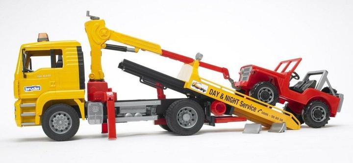 Produktbild Bruder Man Abschlepp-LKW mit Geländewagen