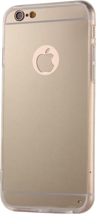 Actual product image König Design Apple iPhone 6 / 6s Mobile Case Mirror Soft Case Protection Cover Cases Gold (Apple iPhone 6)