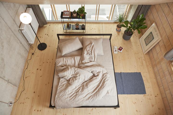 Actual product image lavie Linus Natural (Pillowcase, 40 x 60 cm)