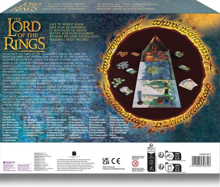 Produktbild ASS Altenburg Lord of the Rings - Mount Doom (Ungarisch, Englisch, Französisch, Isländisch, Polnisch, Deutsch)