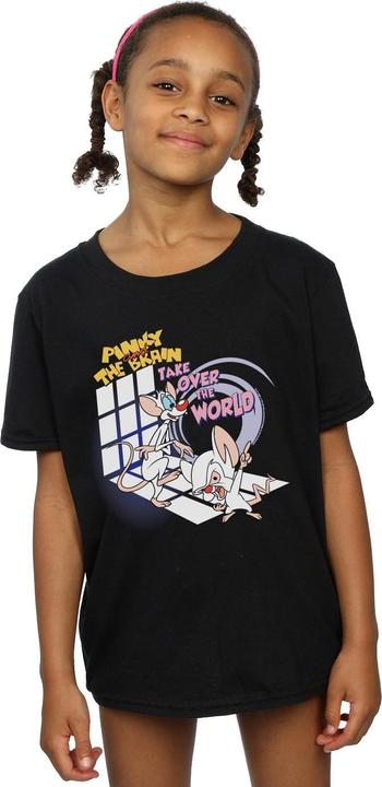 Produktbild Universal Textiles Pinky And The Brain Take Over The World TShirt Mädchen (128)