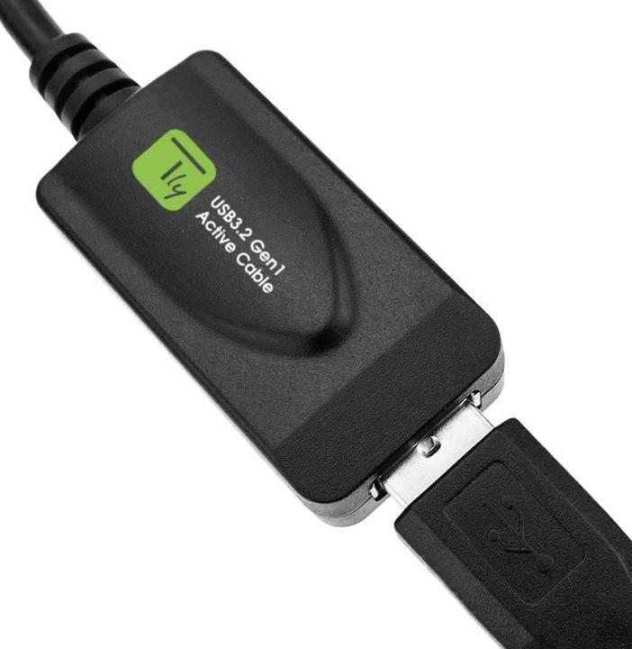 Actual product image Techly USB 3.0 repeater cable 5m (5 m, USB 3.2 Gen 1)