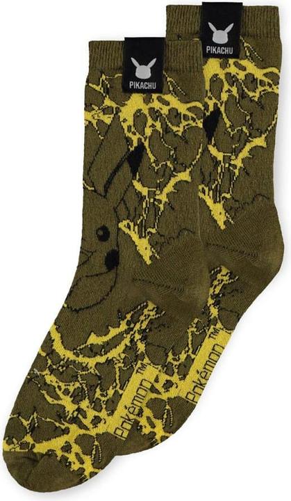 Immagine prodotto Difuzed Pokemon confezione 2 paia di scarpe Pikachu 43-46 (Confezione da 2, 43 - 46)