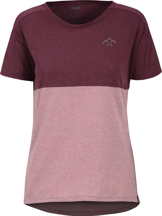 Produktbild iXS Damen FlowTech Tee Mountain taupe-raisin 34 (34)