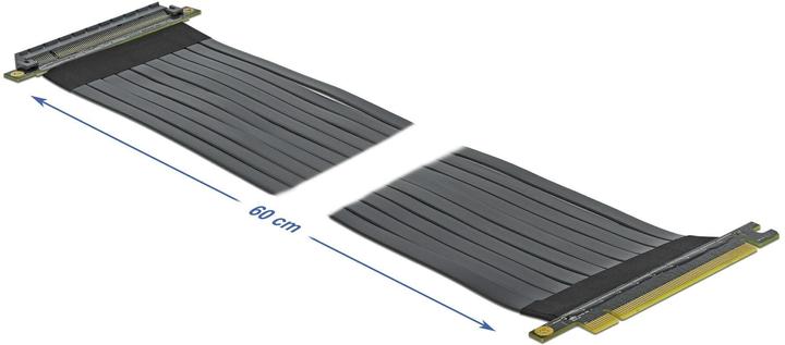 Immagine prodotto Delock Scheda riser PCI-E da x16 a x16 flessibile, 60 cm