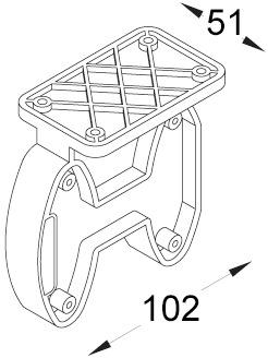 Produktbild Servetto Regalbretthalter SELF SYSTEM