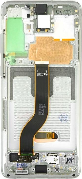 Productafbeelding Samsung Beeldscherm + frame G985F / G986B Galaxy S20 + / 5G cloud white GH82-22134B (Scherm, Galaxy S20+, Galaxy S20+ 5G)