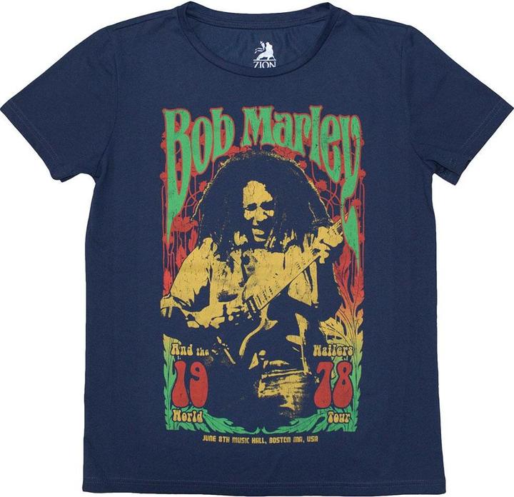 Immagine prodotto Bob Marley 1978 Maglietta Donna (L)