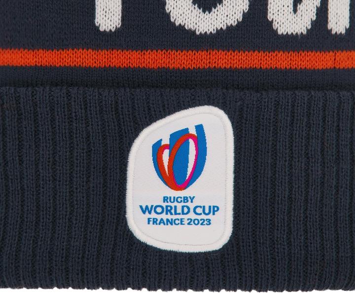 Actual product image Macron bonnet with popon acron rwc france 2023 toulouse