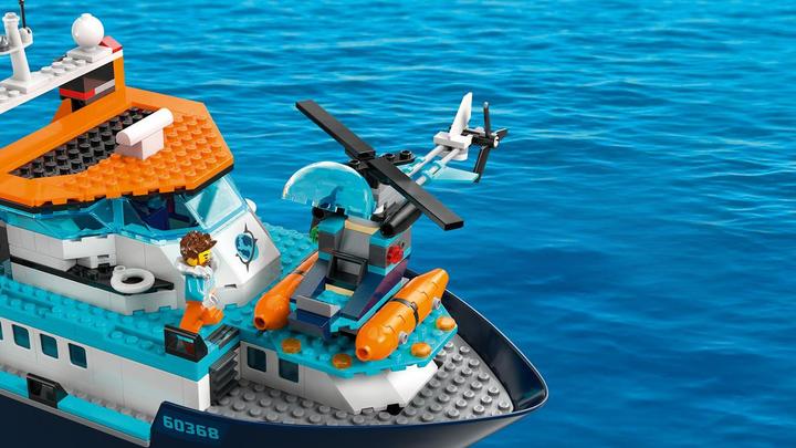 Actual product image LEGO Arctic research vessel (60368, LEGO City)