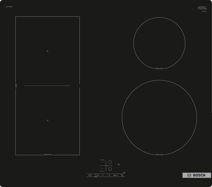 Image du produit Bosch Hausgeräte Série 4 PVS61RBB5E Table de cuisson Intégrée Zone à induction 4 zone(s)