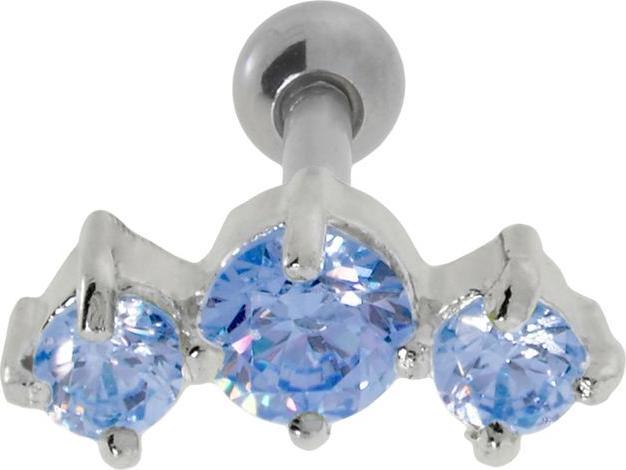 Bijouteria Ohrpiercing (Edelstahl, Messing, Zirkonia)